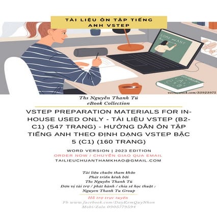 VSTEP PREPARATION MATERIALS FOR IN-HOUSE USED ONLY - TÀI LIỆU VSTEP (B2 ...