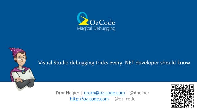 Visual Studio tricks every dot net developer should know