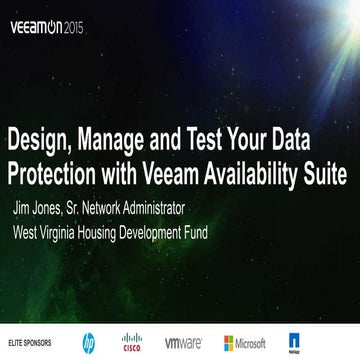 VeeamON 2023 Architecting Veeam Backup for Microsoft 365 at Scale | PPTX