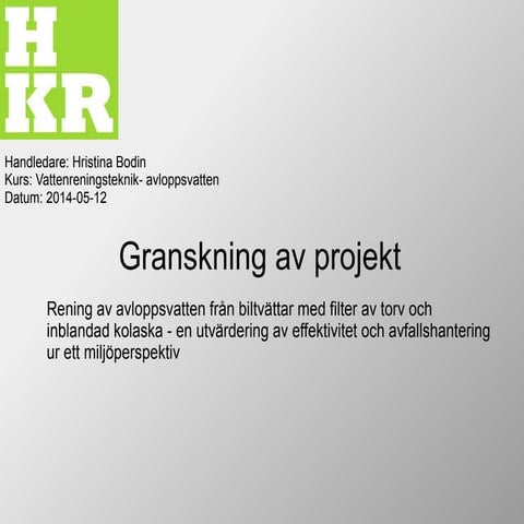 Vt419 v granskning biltvätt