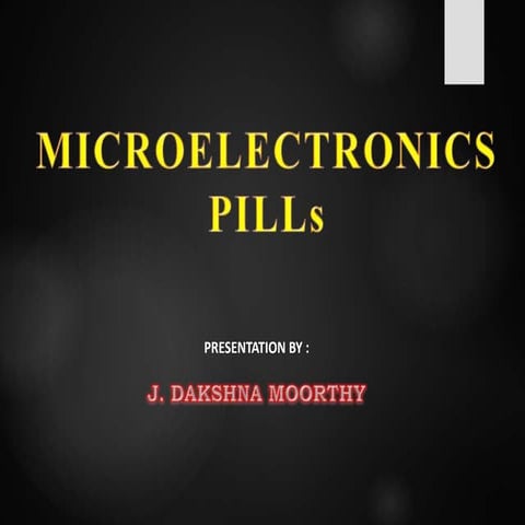 Micro Electronic Pill