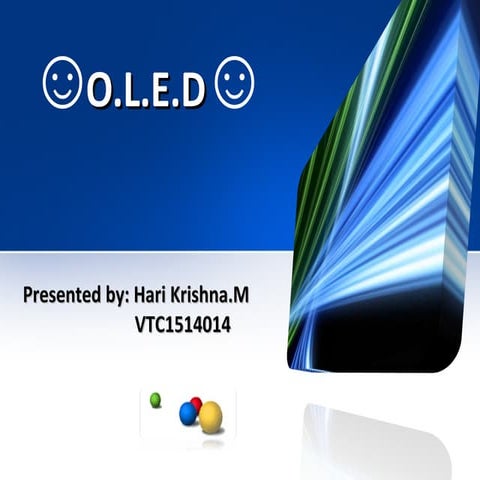 OLED | PPT