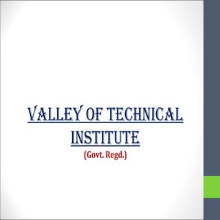 Valley of Technical Institute