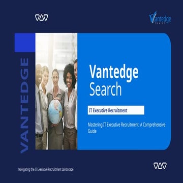 Professional Recruiting Services & IT Executive Leadership | Vantedge Search