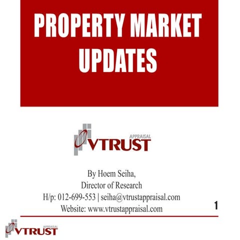 V trust appraisal market updates