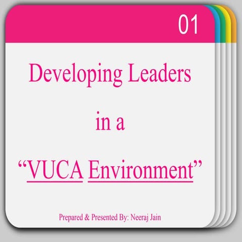 VUCA ENVIRONMENT 