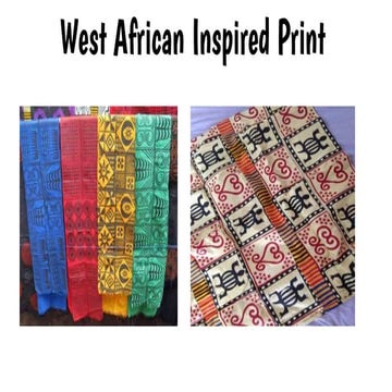 West African inspired print