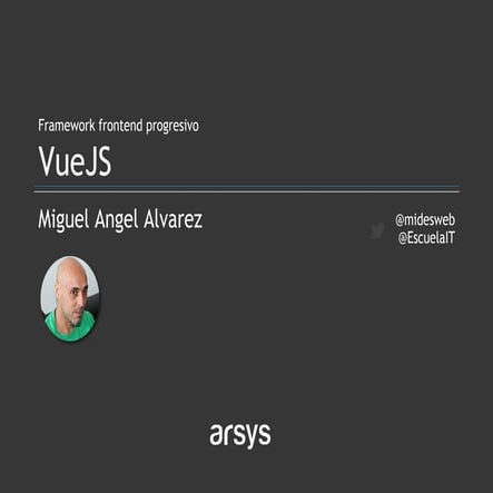 Webinar: Introducción a VUE.js