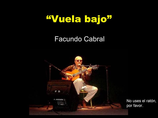 Vuela bajo
