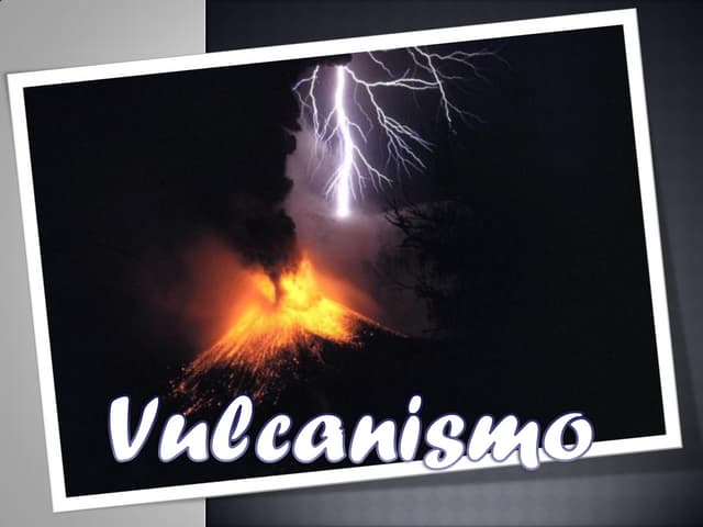 Vulcanismo
