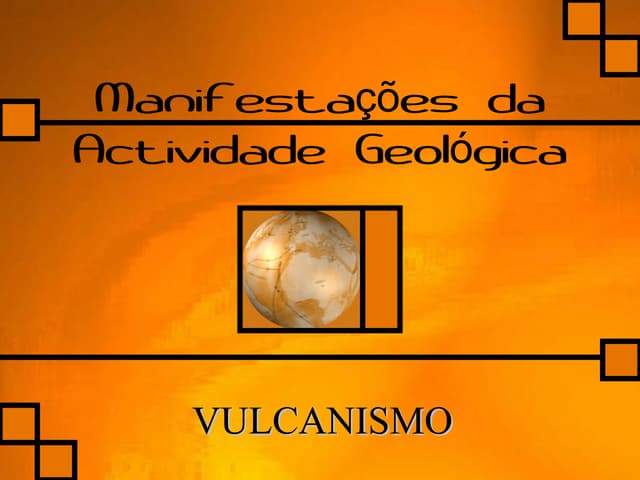Vulcanismo