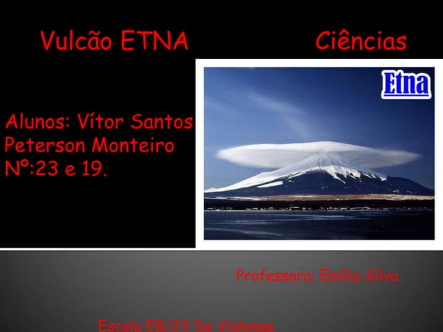Vulcão Etna