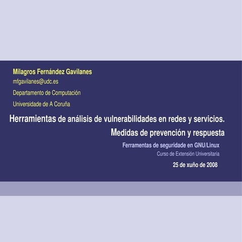 Herramientas de detección de vulnerabilidades-NESSUS