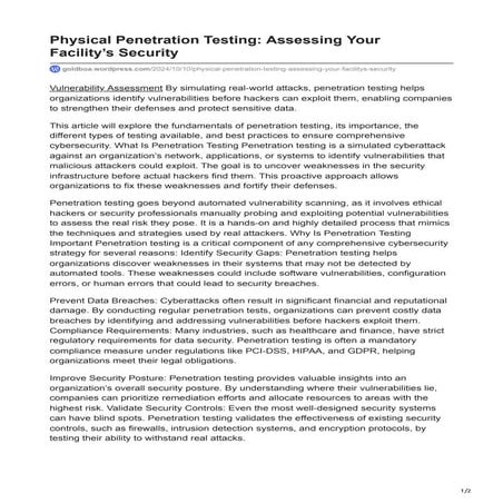 Vulnerability Assessment.pdf Vulnerability Assessment