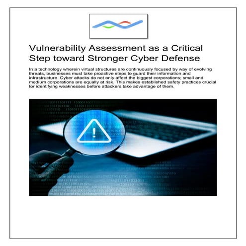 Vulnerability Assessment as a Critical . | PDF