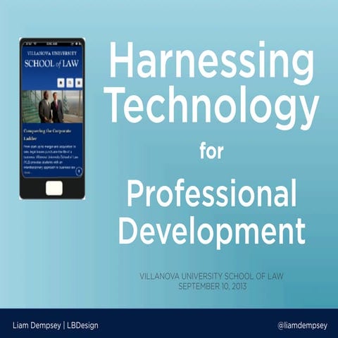 Harnessing Technology for Professional Development