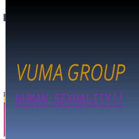 Vuma human sexuality