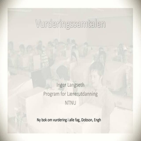 Vurderingssamtalen
