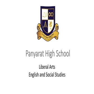 English and Social Studies Department Presentation 2015 by Kru James parents ...