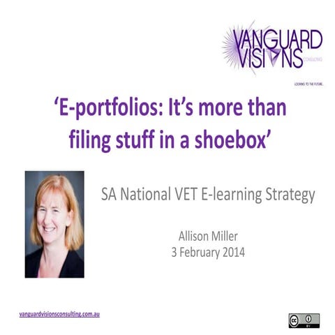 E-portfolios: It’s more than filing stuff in a shoebox - 040214