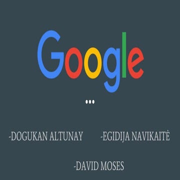 Google Human Resource Management 
