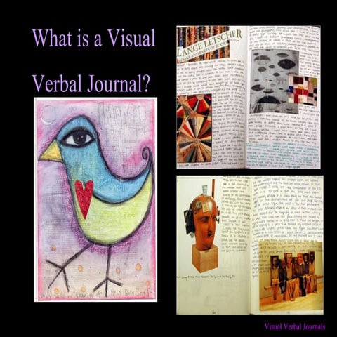 What Makes a Good Visual Journal? (assessment examples) | PDF