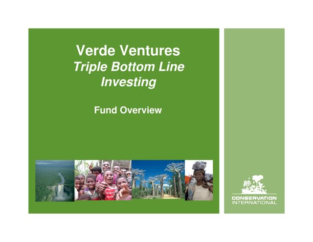 Verde Ventures Overview