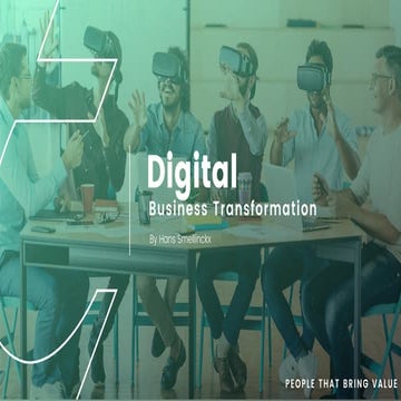 Digital transformation in the travel industry #VVR