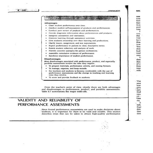 Validity and Reliability