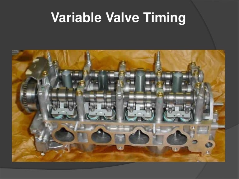 Variable Valve Timing (VVT)