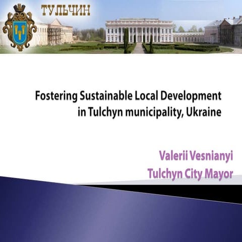 Fostering Sustainable Local Development 