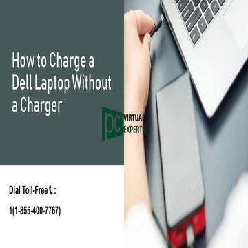 How to Charge a Dell Laptop Without a Charger | PPT