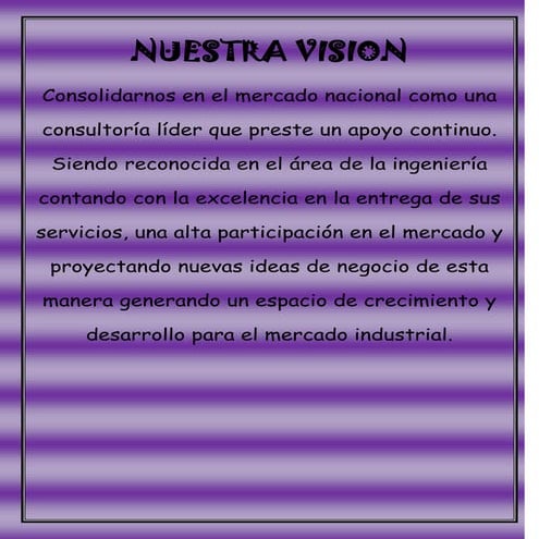 NUESTRA VISION