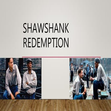 Shawshank redemption analysis 