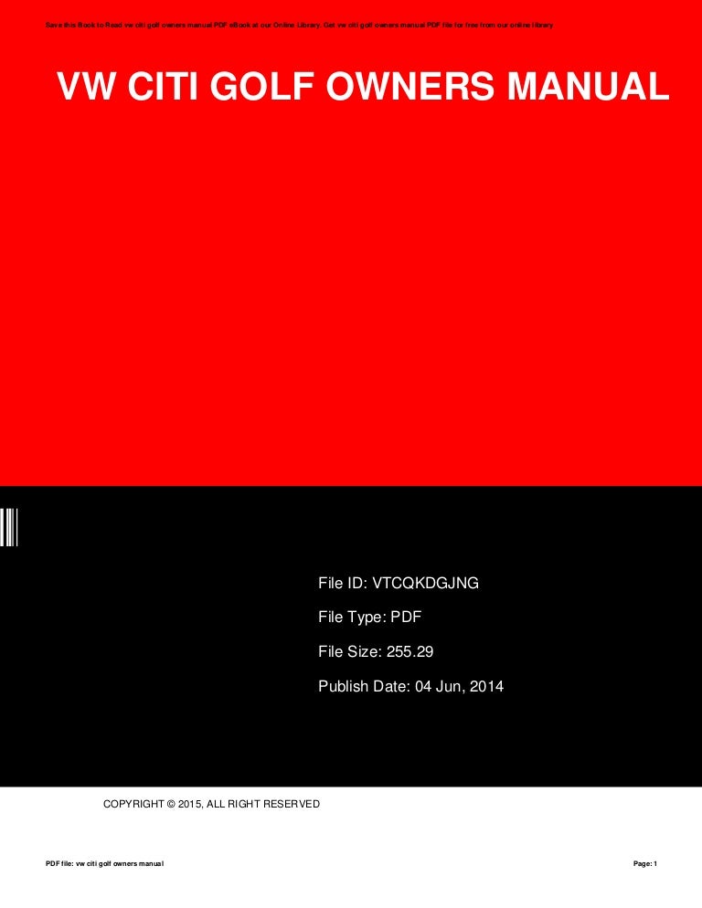 vw citi golf manual View topic: workshop manuals for the vw golf mk1 all models a.