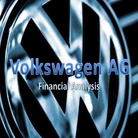 Volkswagen AG Financial Analysis