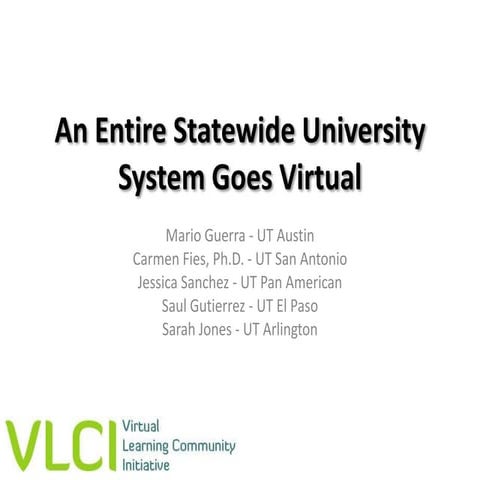 An Entire Statewide University System Goes Virtual