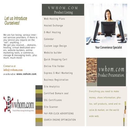 Vwhom.com product presentation