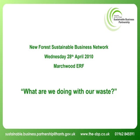 Legal Update by Vicki Westall, SBP