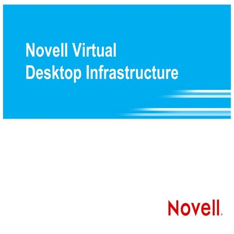 Novell Virtual Desktop Infrastructure