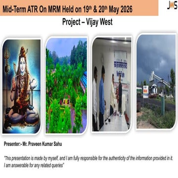 Comprehensive Maintenance Weekly Report and Project Updates for ...