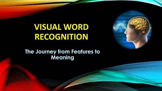 Ppt 2 word recognition | PPT