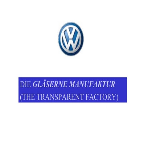 Phaeton factory | PPT
