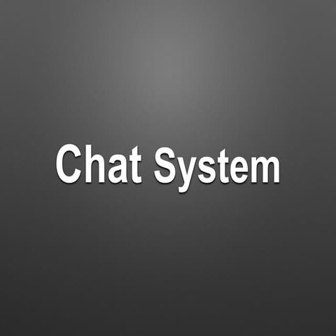 [SIP 2015] Back-end Proposal: Chat System using Socket.io