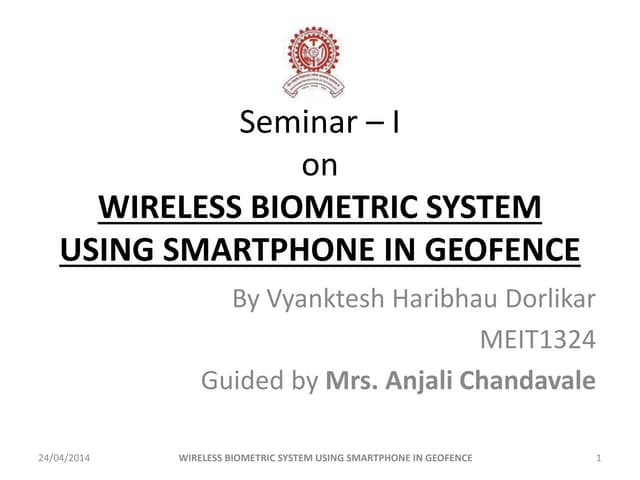 wireless biometric system