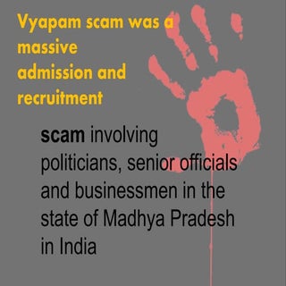 VYAPAM SCAM - EXPLAINED
