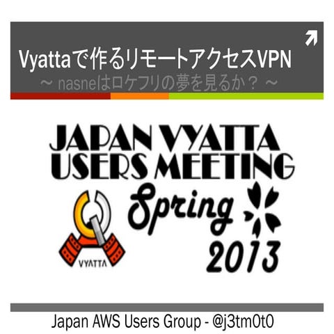 Vyatta meeting 2013 spring