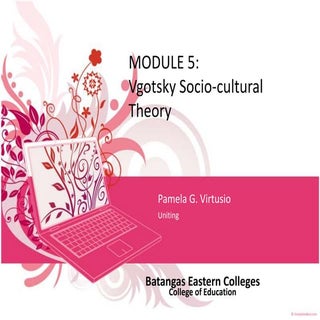 Vygotsky socio cultural theory