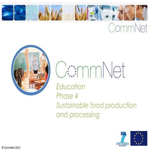Sustainable food production and processing