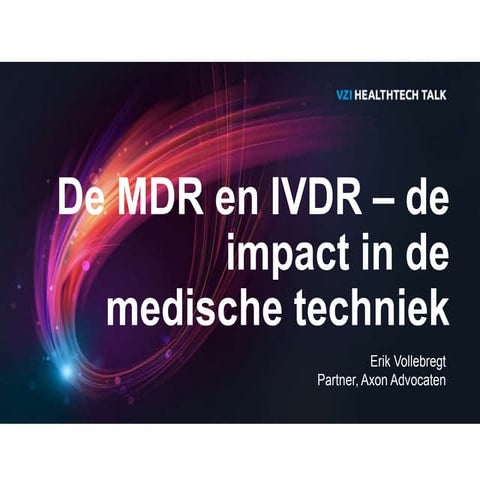Economic operators under the MDR and IVDR | PPTX